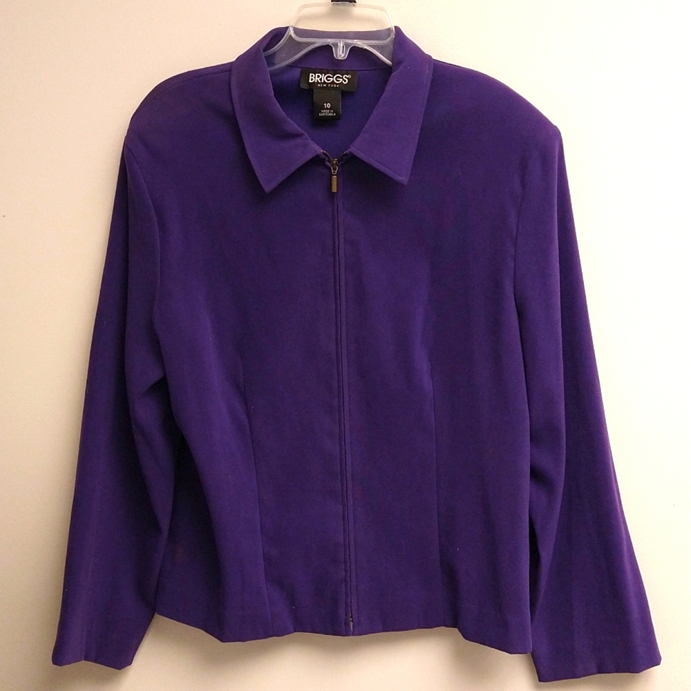 Adorable purple tailored jacket